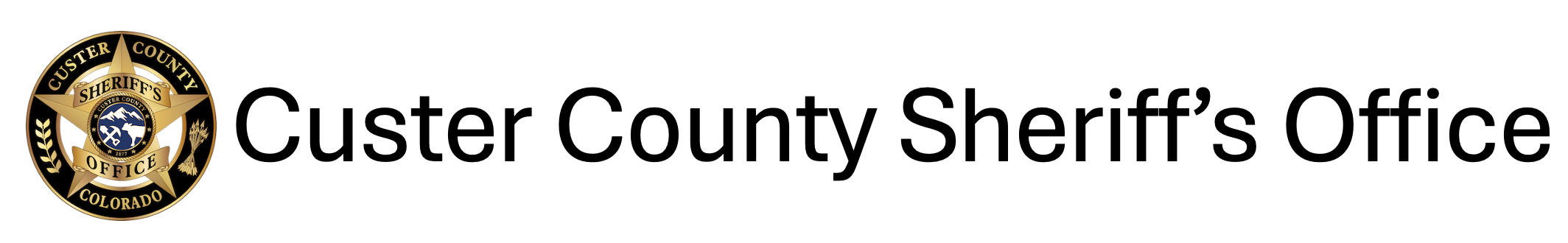 Custer County Sheriff Office Logo